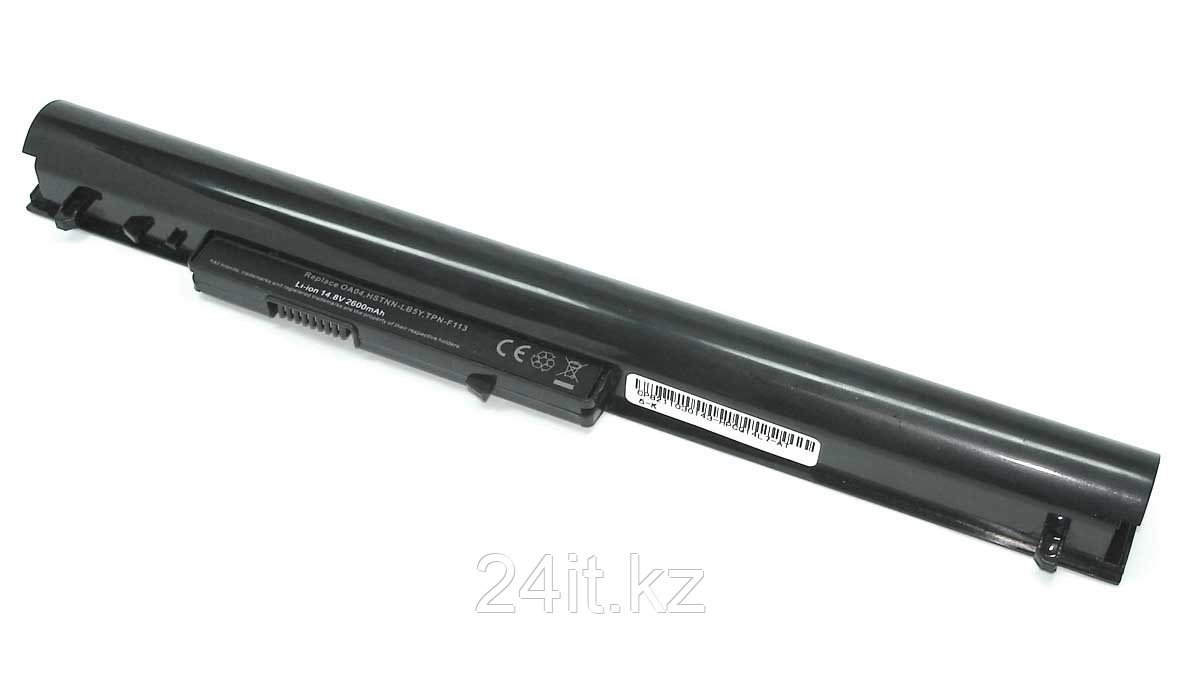 Аккумулятор для ноутбука HP Pavilion (HY04)/ 14,8 В (совместим с 14,4 В)/ 2200 мАч, черный