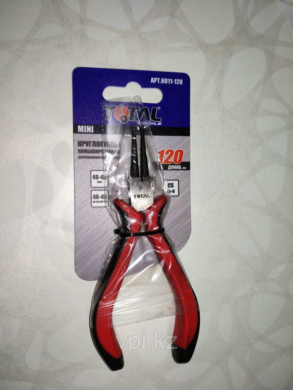 Круглогубцы mini, 120мм. TOTAL TOOLS