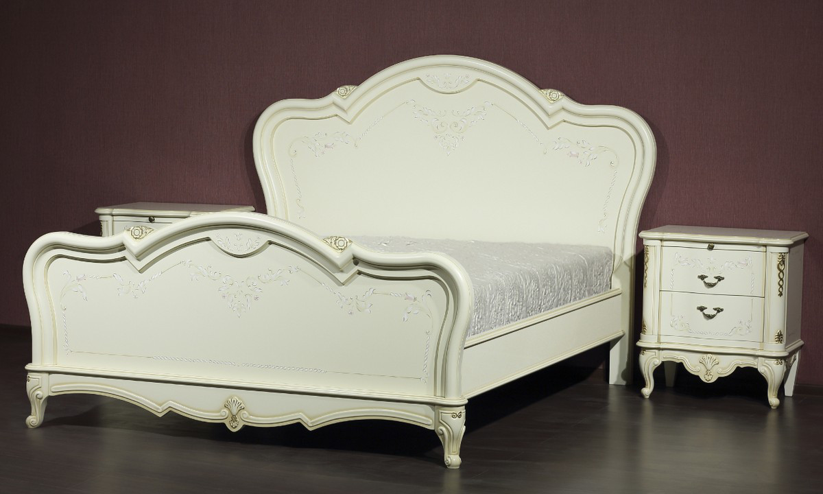 Кровать "Парма-58-02" из массива древесины