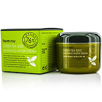 Farm Stay - Отбеливающий Аква крем для лица на основе зеленого чая