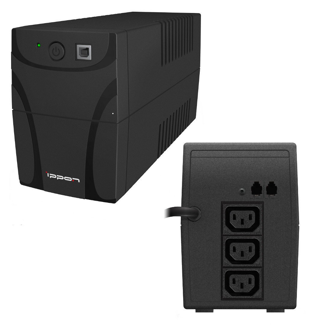 IPPON Back Power Pro 700 - фото 1 - id-p55076006