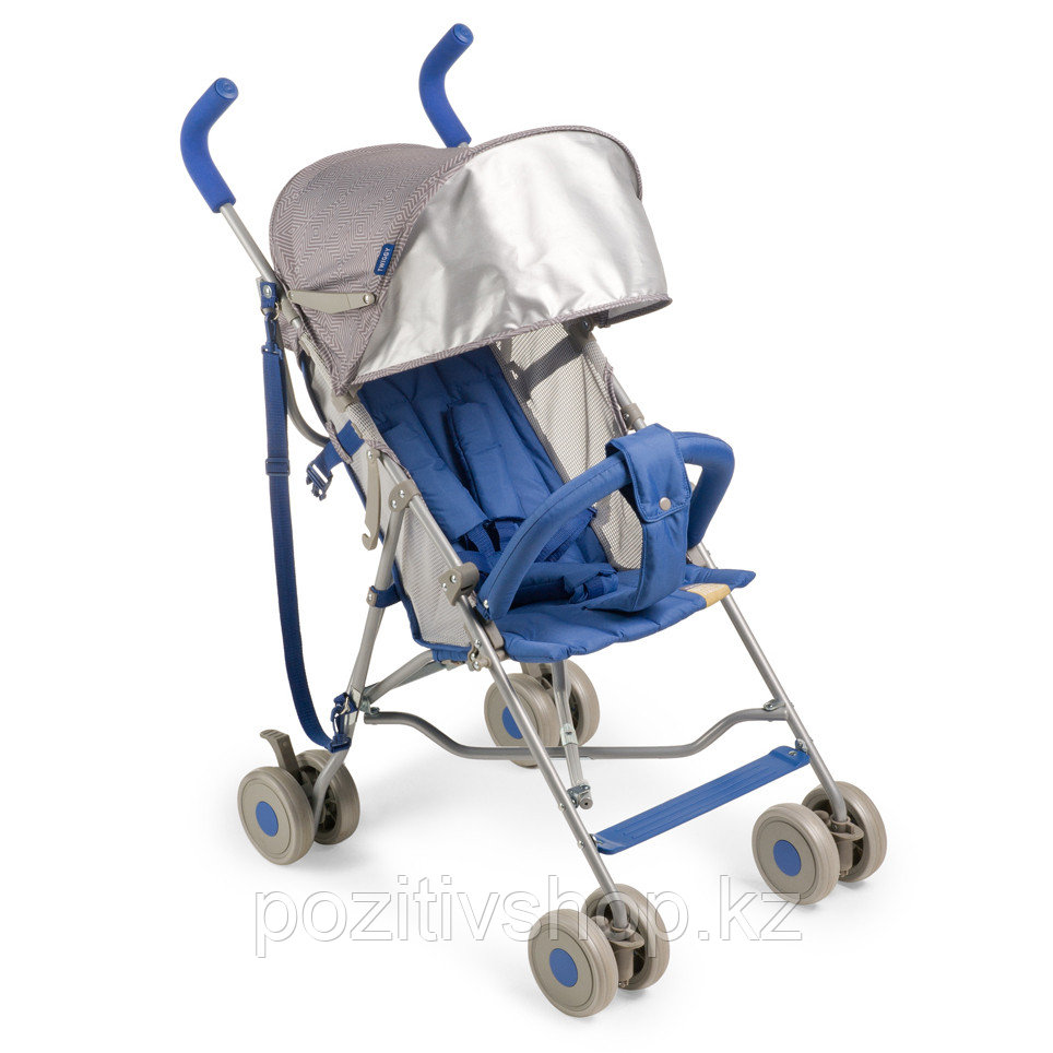 Детская прогулочная коляска Happy Baby Twiggy (Blue)
