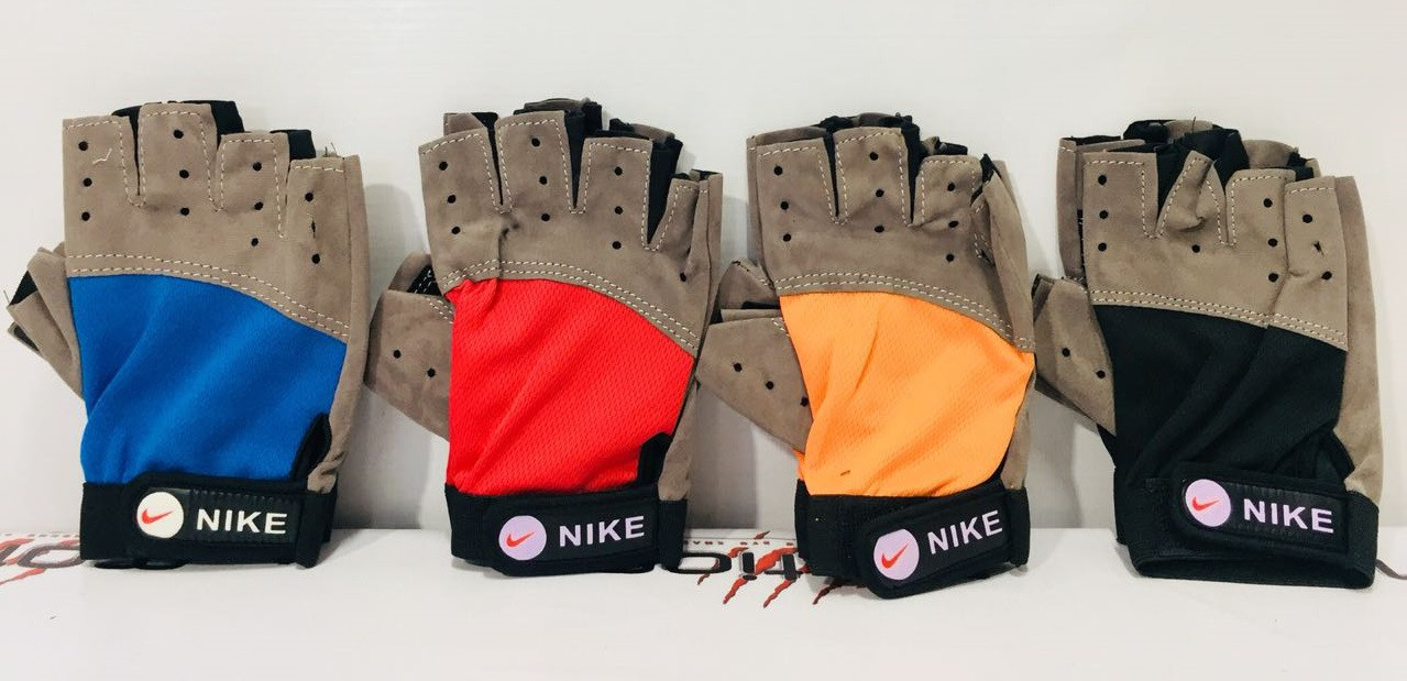 Спортивные перчатки-митёнки Nike