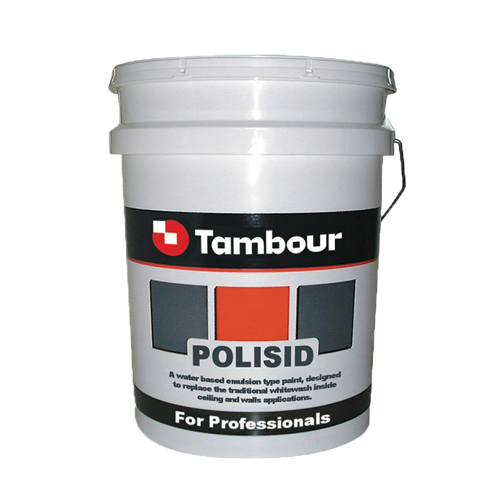 Синтетическая краска для стен и потолков Polisid (18 литров)