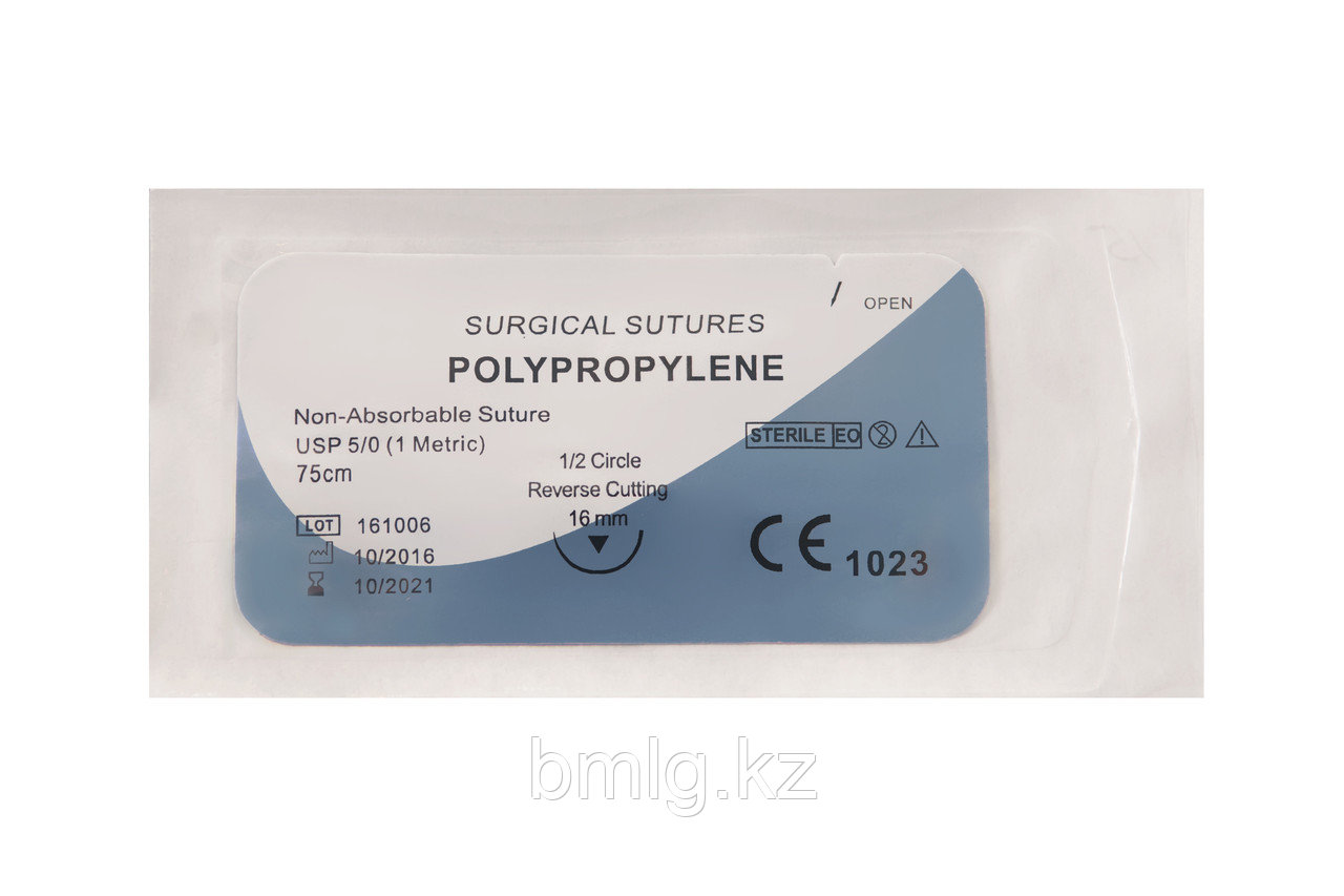 Шовный материал Полипропилен Polypropylene Monofilament