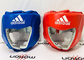 Копия Кожаный шлем для бокса Adidas