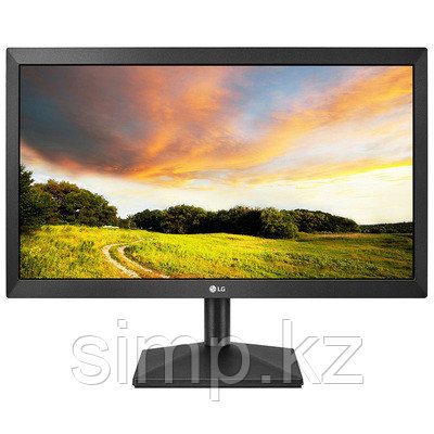 Мониторы 19.5" LG 20MK400A-B, 1366x768 Black, 5ms, 16:9, 200 cd/m2, 90°/65°, Mega, D-Sub