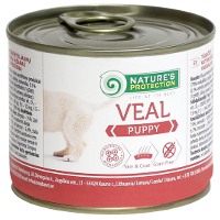 Влажный корм для щенков Nature's Protection Puppy Veal с телятиной