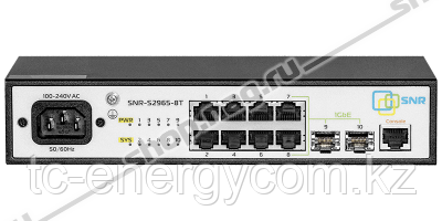 Управляемый коммутатор уровня 2 SNR-S2965-8T-RPS