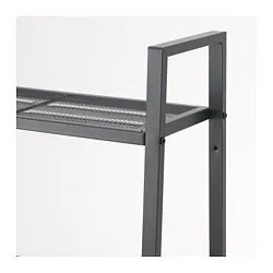 Секция полок ЛЕРБЕРГ темно-серый ИКЕА, IKEA, фото 2