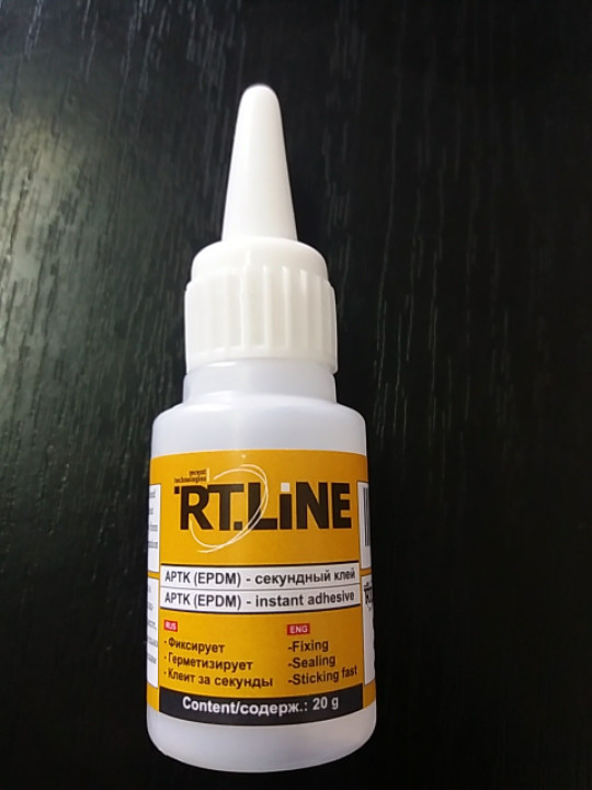 Клей секундный RT.LINE 20g