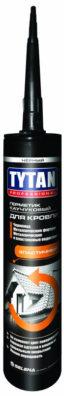 TYTAN герметик каучуковый для кровли (310 мл) бесцветный