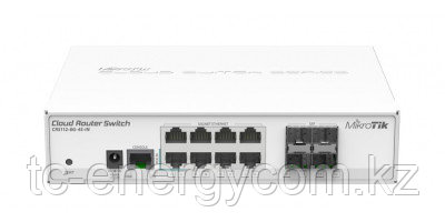 Коммутатор Cloud Router Switch Mikrotik CRS112-8G-4S-IN (RouterOS L5) - фото 1 - id-p55133408