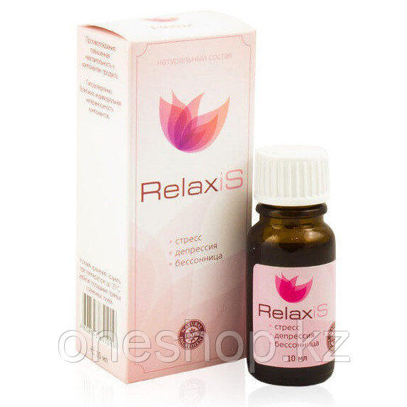 Капли RelaxiS от стресса, депрессии и бессонницы