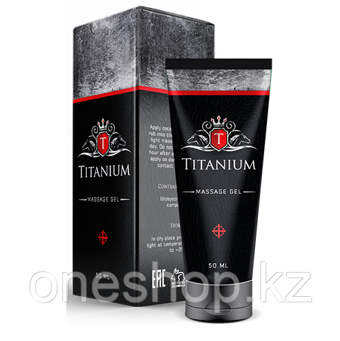 Гель Titanium (Титаниум) для увеличения члена
