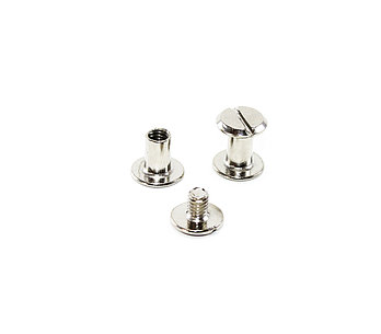 Болт для скрепления папок и каталогов (шляпка+ножка) блок 8мм