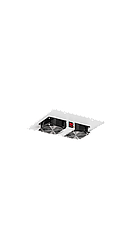 Вентиляторный блок TLK на 2 вентилятора для шкафов всех TFI и TWI с глубинами 450 и 600мм, GY, шт
