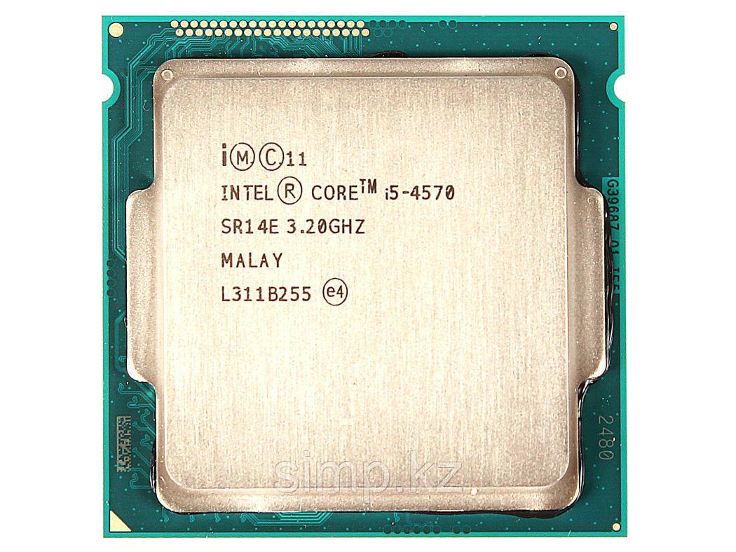 Intel 1150 Core i5-4570 Core/Threads 4/4, Cache 6M, Frequency 3.20/3.60 GHz