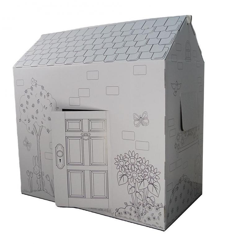 Картонный домик раскраска - фото 3 - id-p55143591