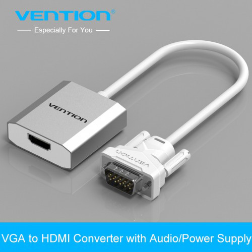 Конвертер VGA на HDMI Adapter Vention (Видео аудио конвертер VGA на HDMI в HD, HDTV 1080P.) - фото 3 - id-p46363979
