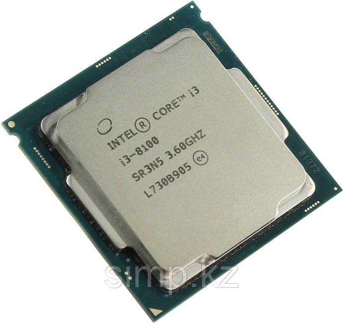 Intel 1151 Core i3-8100 Core/Threads 4/4, Cache 6M, Frequency 3.60/3.60 GHz