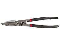 ЗУБР Ножницы по металлу цельнокованые, прямые, У8А, 200 мм