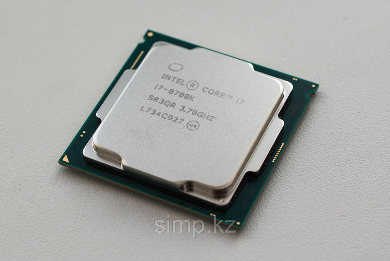 Intel 1151 Core i7-8700K Core/Threads 6/12, Cache 12M, Frequency 3.70/4.70 GHz