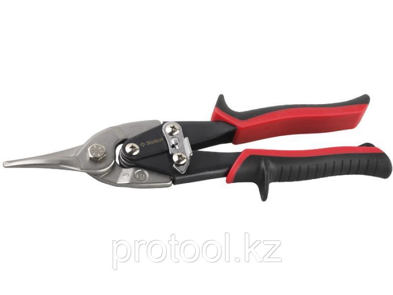 ЗУБР Ножницы по металлу, прямые короткие, Cr-Mo, 240 мм, серия Профессионал - фото 1 - id-p55150518