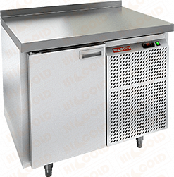 Стол холодильный с полимерным покрытием (RAL 7004) HICOLD SN 1/TN W - фото 1 - id-p55153508