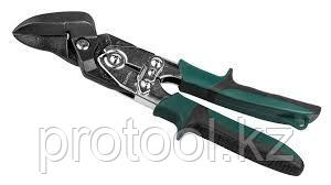 KRAFTOOL Ножницы по металлу BULLDOG проходные с двойной рычажной передачей, правые, губка с выносом, Cr-Mo, 26, фото 2