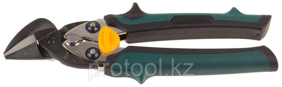 KRAFTOOL Ножницы по металлу COMPACT, Cr-Mo, компактные, правые, 180 мм, фото 2
