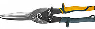 KRAFTOOL Ножницы по металлу Alligator, прямые удлинённые, Cr-Mo, 290 мм