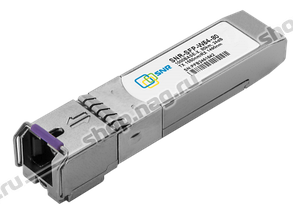 Модуль SFP WDM, дальность до 80км (24dB), 1550/1490нм