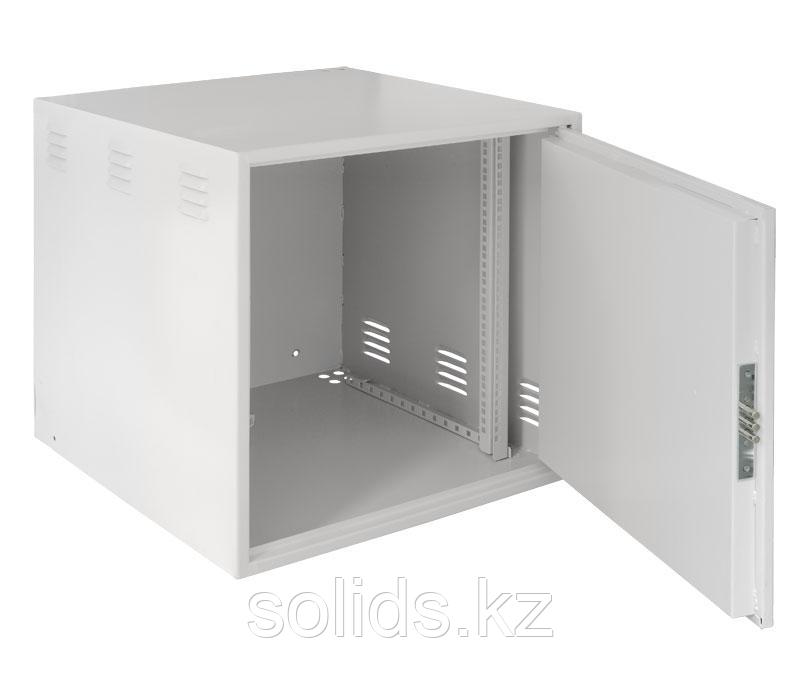 Настенный антивандальный шкаф сейфового типа 12U Ш600хВ600хГ600мм