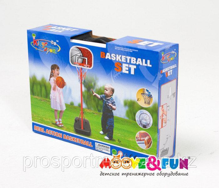 Детская баскетбольная стойка складная 116 см в чемодане арт. 20881G 
