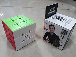 Профессиональный Кубик Рубика 3 на 3 Qiyi Cube в цветном пластике. Kaspi RED