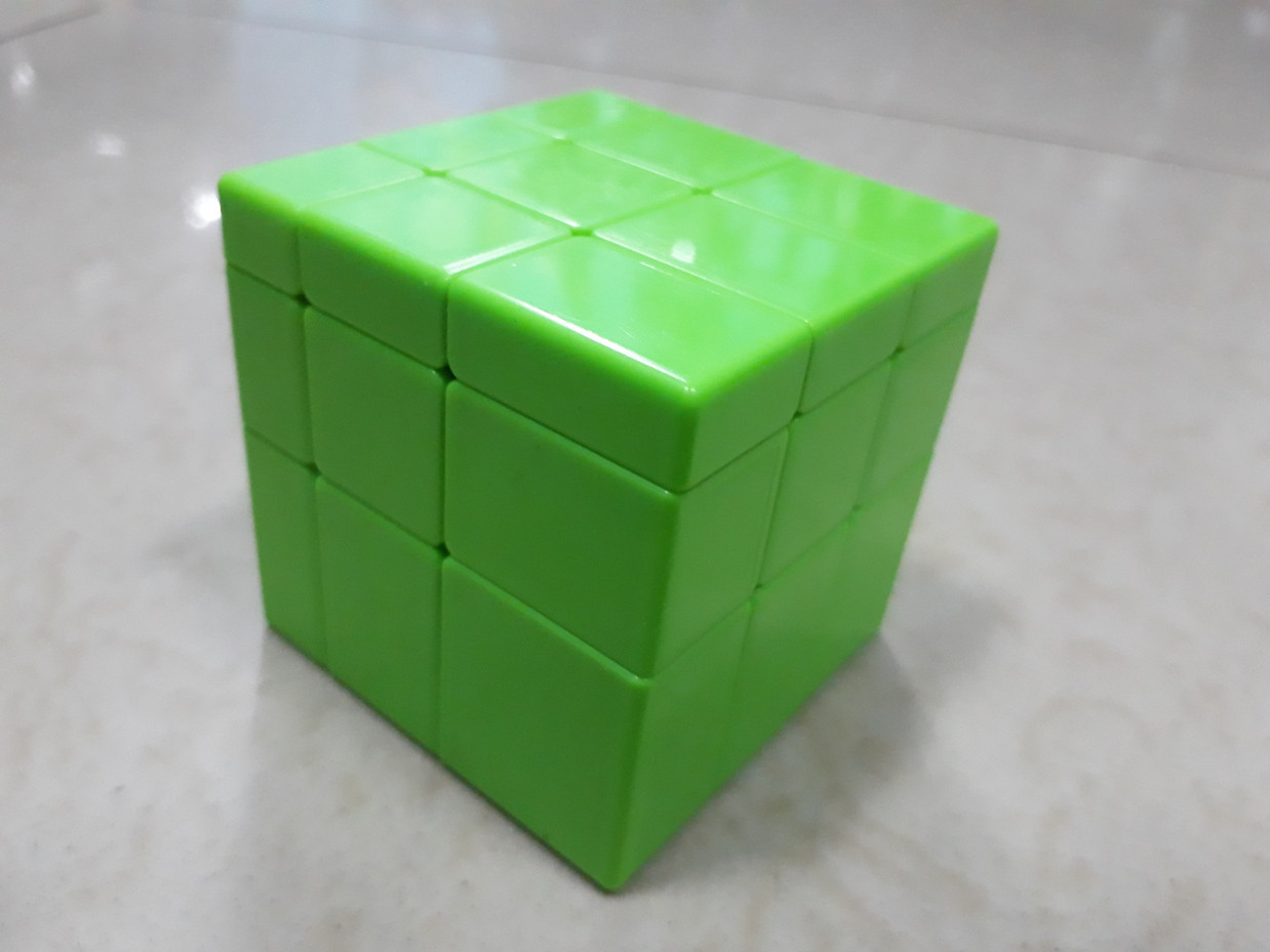 Кубик Рубика Зеркальный Mirror зеленый