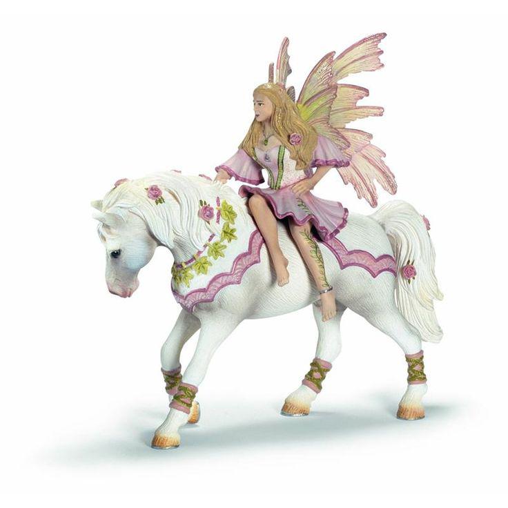 Schleich Фигурка "Эльфы" - Фея на лошади, 15 см