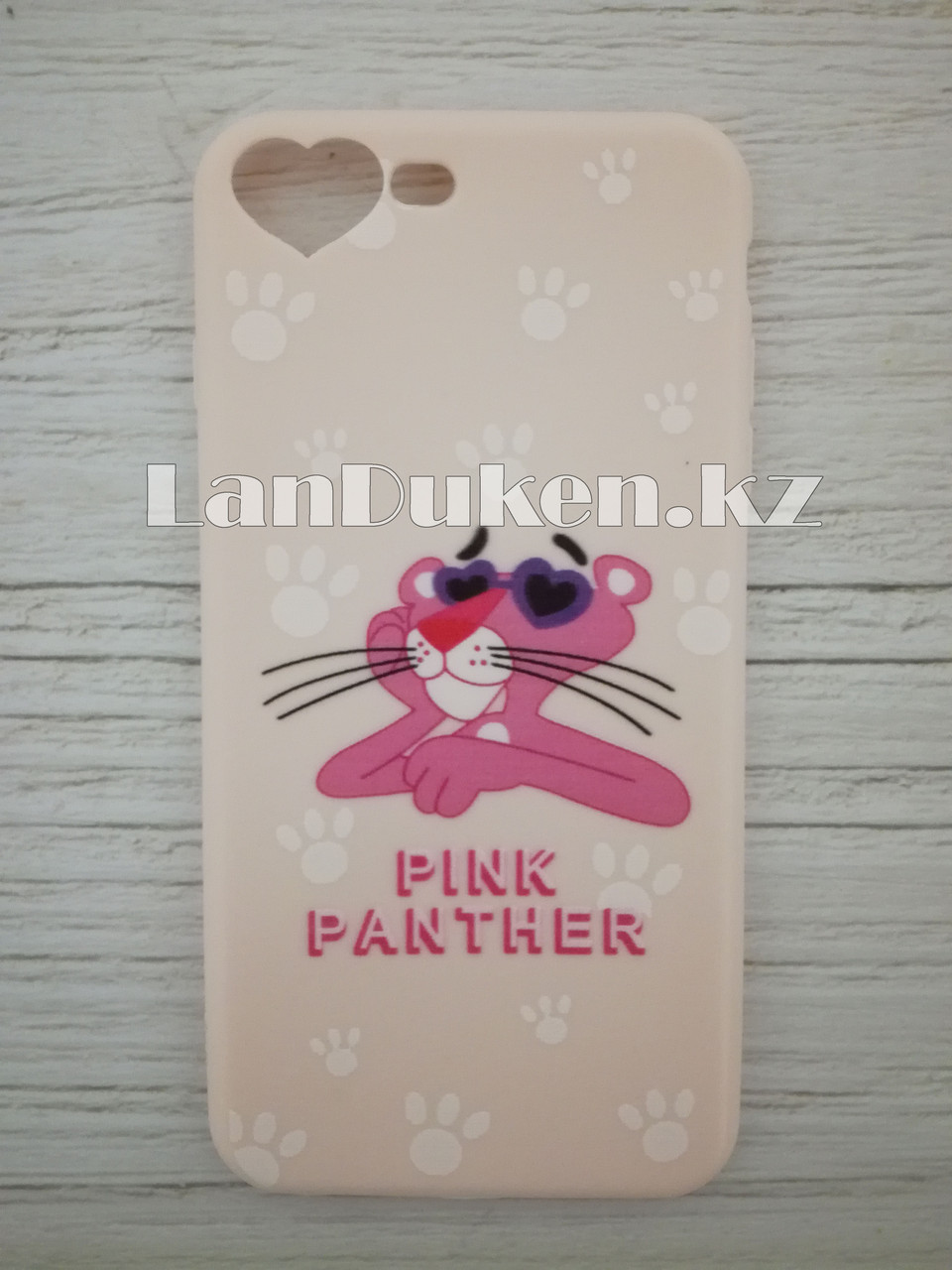 Чехол для смартфона гелевый IPHONE 7P/8P розовая пантера, фото 1