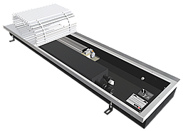 Конвекторы, встраиваемые в пол с принудительной конвекцией VITRON