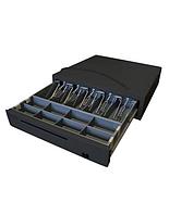 Денежный ящик Мидл (механический замок) черный (Большой) серый (Большой)