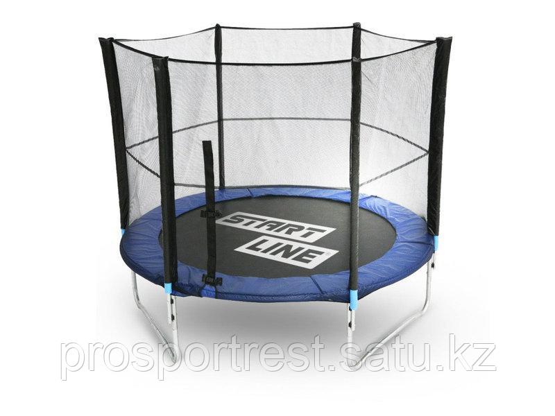 Батут Start Line Fitness 8 футов (244 см) с внешней сеткой и лестницей