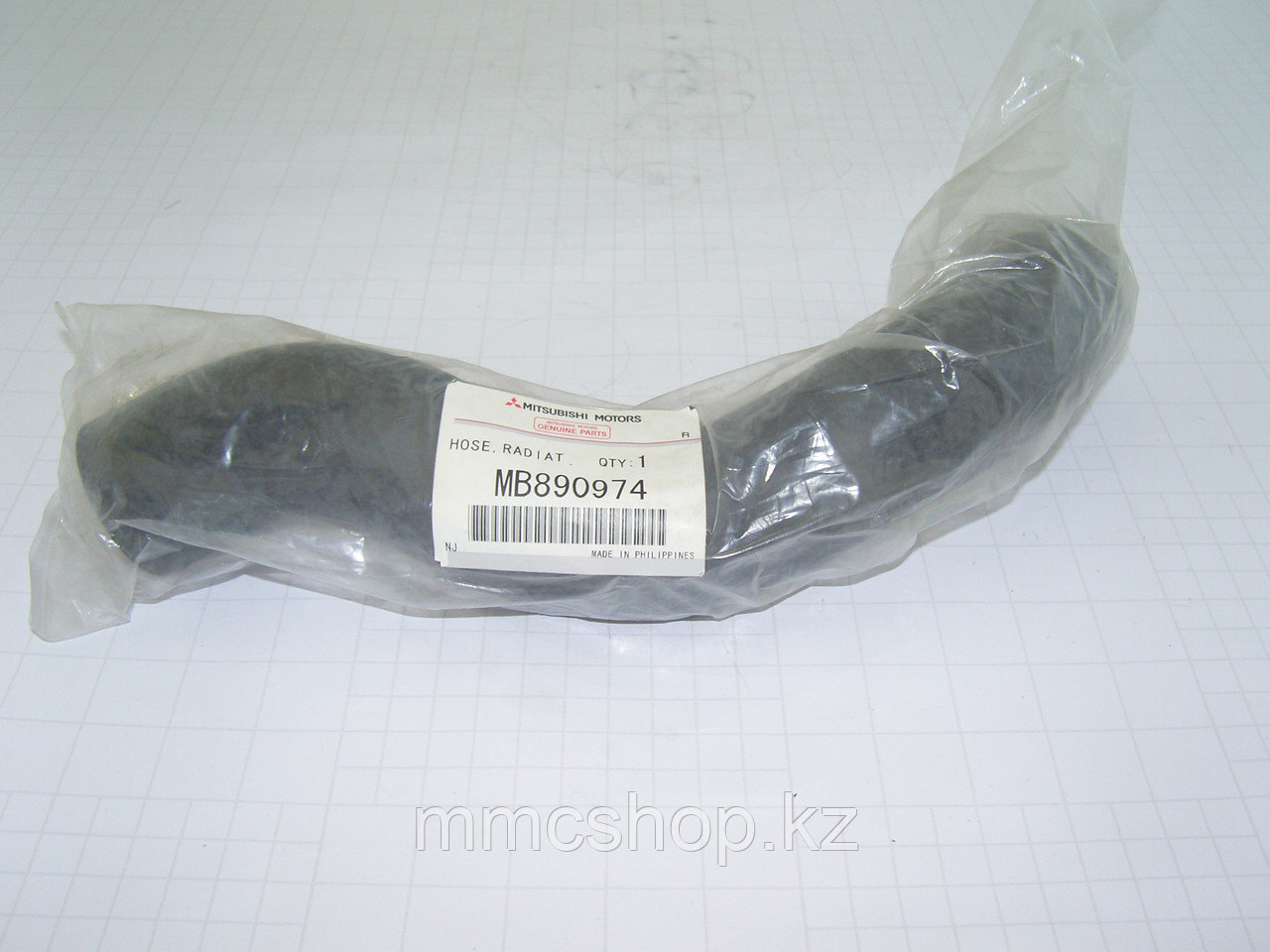 Патрубок радиатора верхний V26W,V26WG,V46W, 4M40 Mitsubishi Pajero MB890974 - фото 1 - id-p55220276