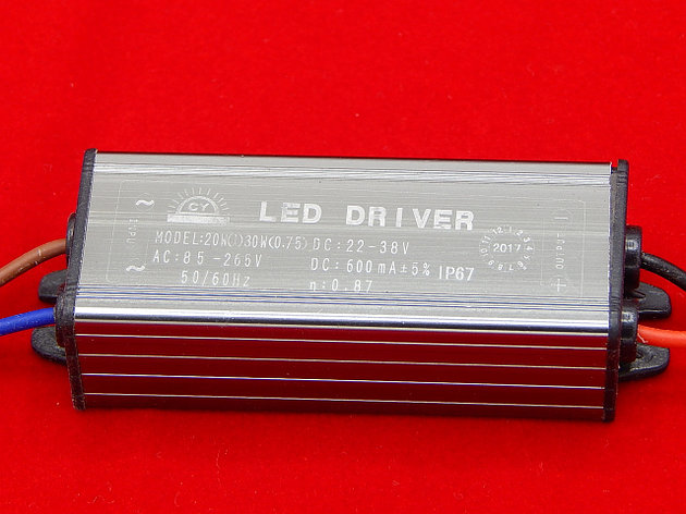 Светодиодный led драйвер для прожектора 20Вт, фото 2