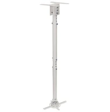 Кронштейн потолочный ONKRON K4A, ДО 13КГ, 95-150СМ, БЕЛЫЙ