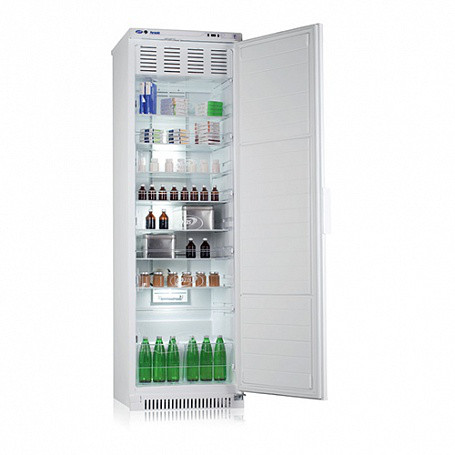 Холодильник фармацевтический V=400л, ХФ-400-2 (+2...+15, 607х600х1950мм) с мет. дверью и замком - фото 1 - id-p55225936