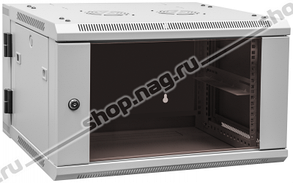 Шкаф телекоммуникационный настенный 9U, 600х550х500мм двухсекционный