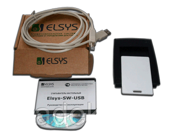 Elsys-SW-USB настольный считыватель бесконтактных карт форматов EM-Marine/HID, фото 2