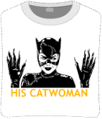 Футболка unisex с принтом «His-catwoman», фото 1