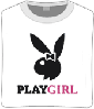 Футболка unisex с принтом «PLAY-GIRL»